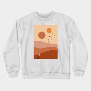 Alien landscape Crewneck Sweatshirt